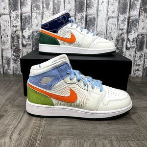 Air Jordan 1 Mid SE 6.5 youth / Women size 8